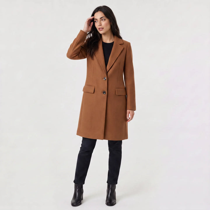 Cappotto Dritto Essenziale