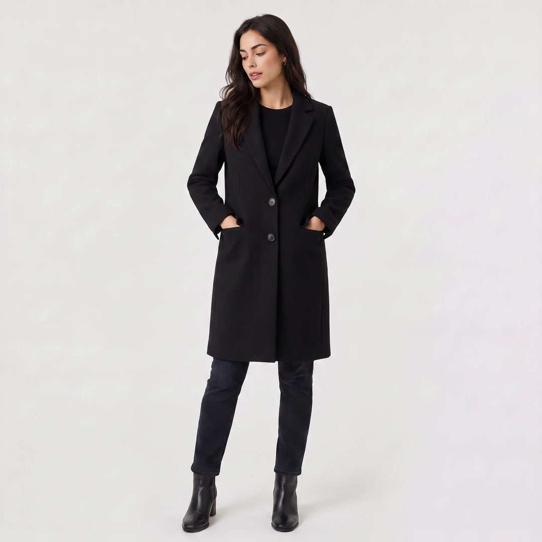 Cappotto Dritto Essenziale