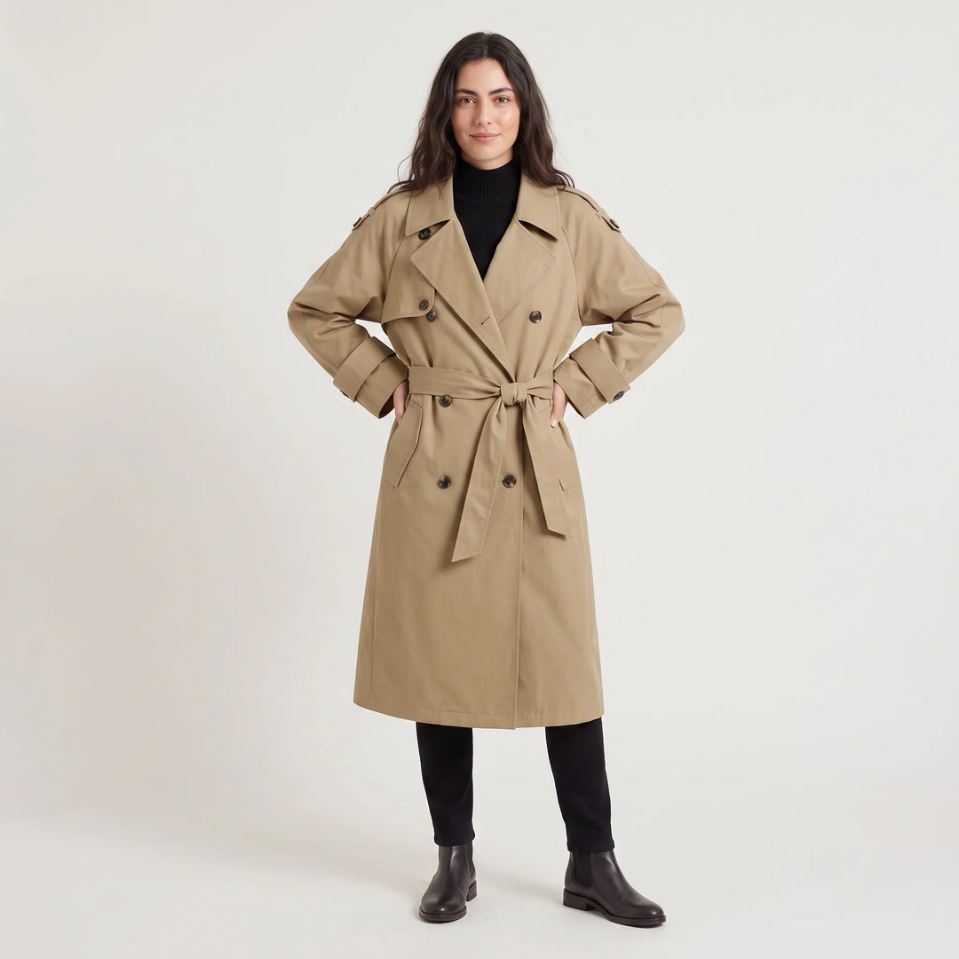 Cappotto Classico con Cintura