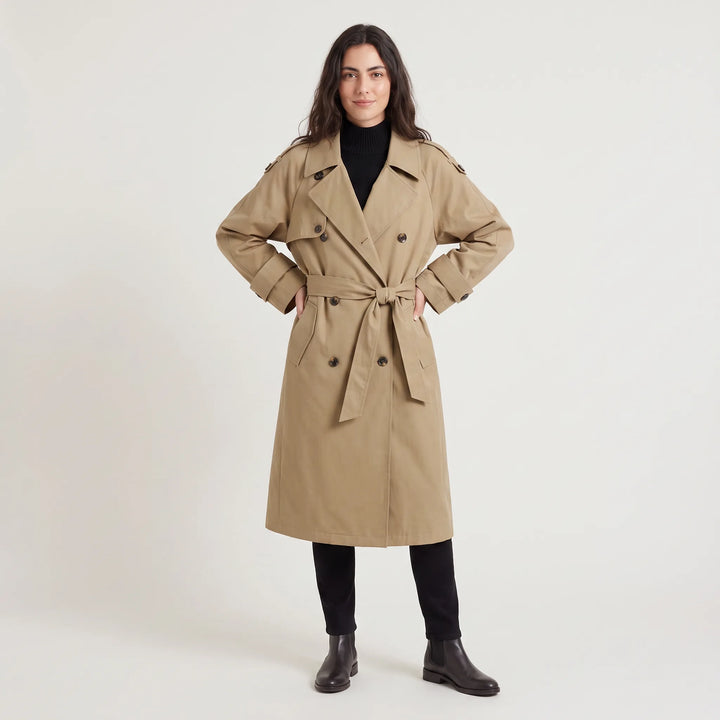 Cappotto Classico con Cintura