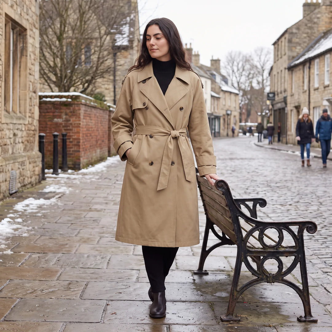 Cappotto Classico con Cintura