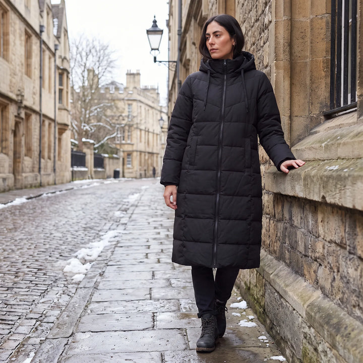 Cappotto Lungo Trapuntato