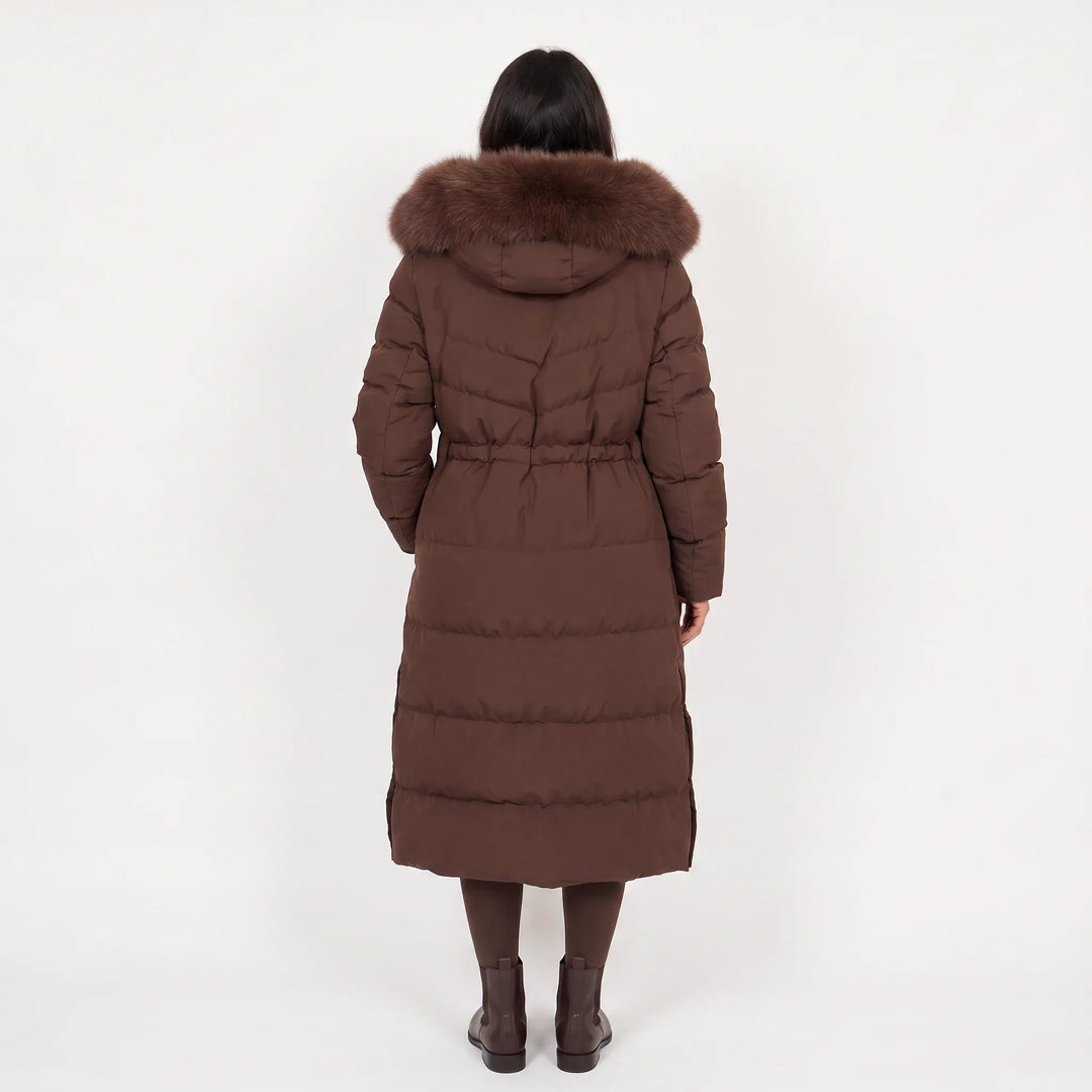 Cappotto Trapuntato con Cappuccio