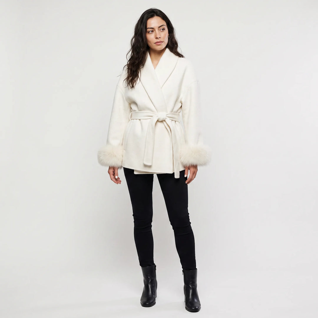 Cappotto con Polsini Morbidi