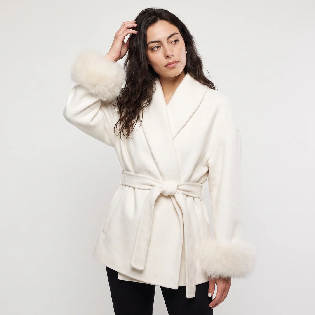 Cappotto con Polsini Morbidi