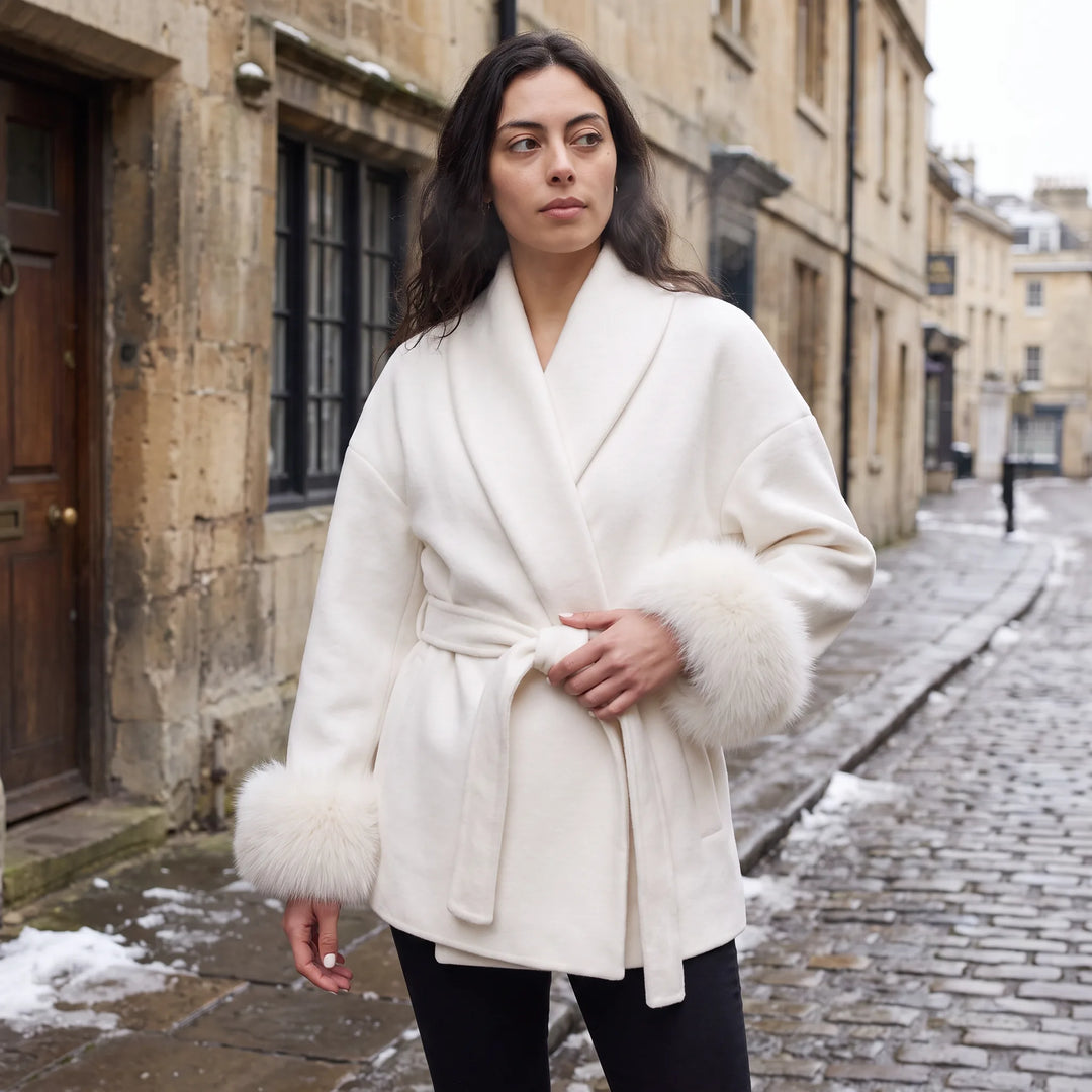 Cappotto con Polsini Morbidi