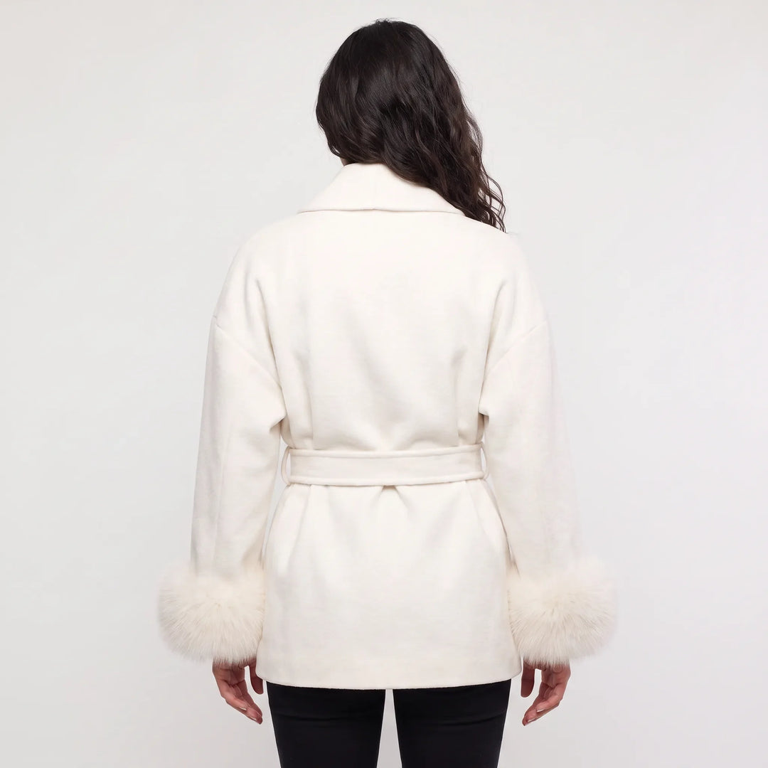 Cappotto con Polsini Morbidi
