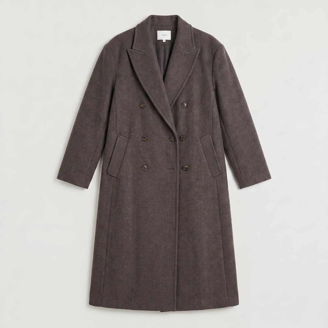 Cappotto Ampio a Doppio Petto