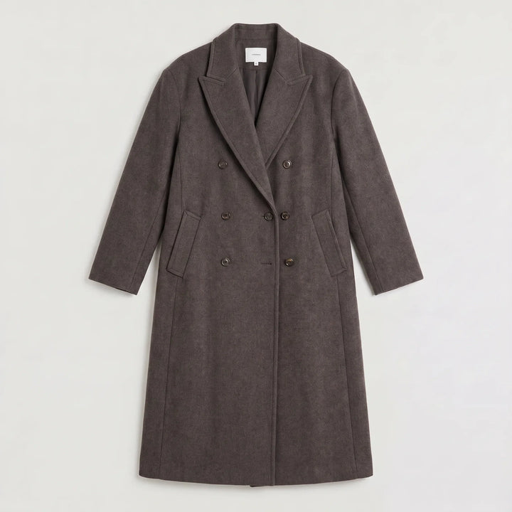 Cappotto Ampio a Doppio Petto