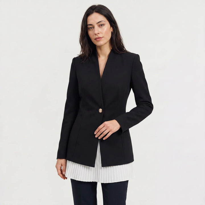 Giacca Sartoriale con Bordo Decorato