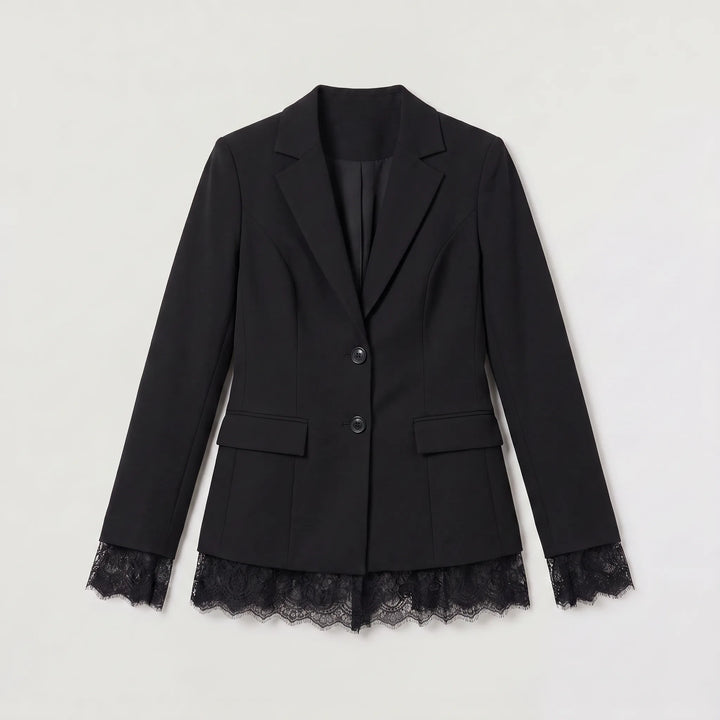 Giacca Sartoriale con Bordo Decorato