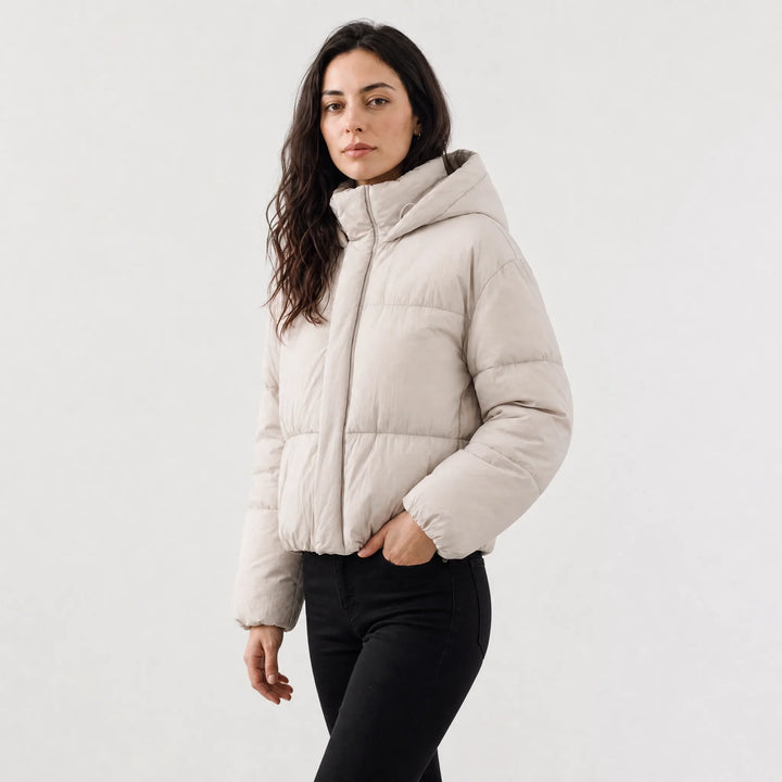 Giacca Voluminosa con Cappuccio