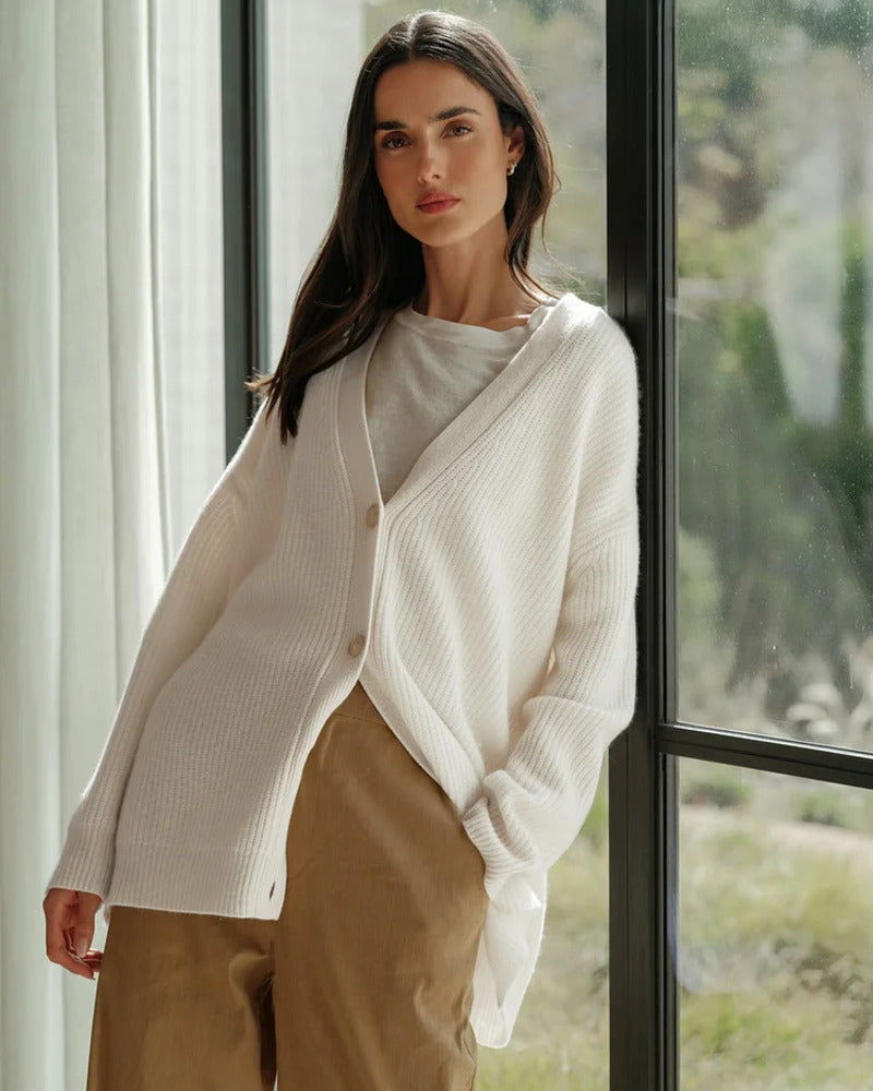 Cardigan Ampio Taglio Rilassato