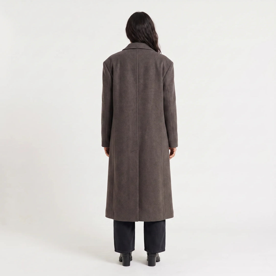 Cappotto Ampio a Doppio Petto