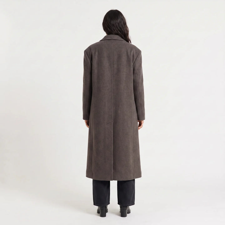 Cappotto Ampio a Doppio Petto
