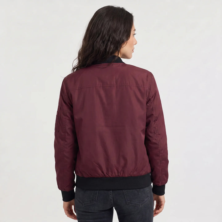 Giacca Stile College con Zip