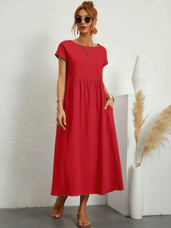 Abito Midi Stile Impero