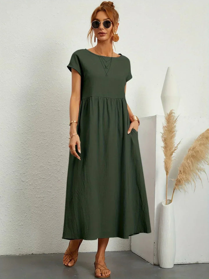 Abito Midi Stile Impero