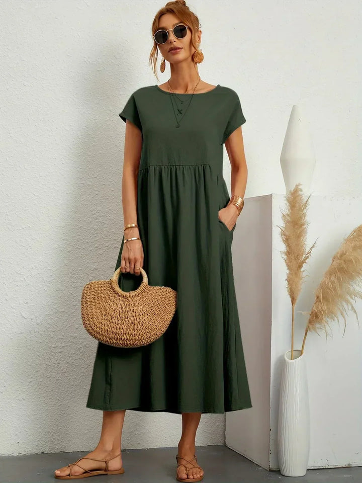 Abito Midi Stile Impero