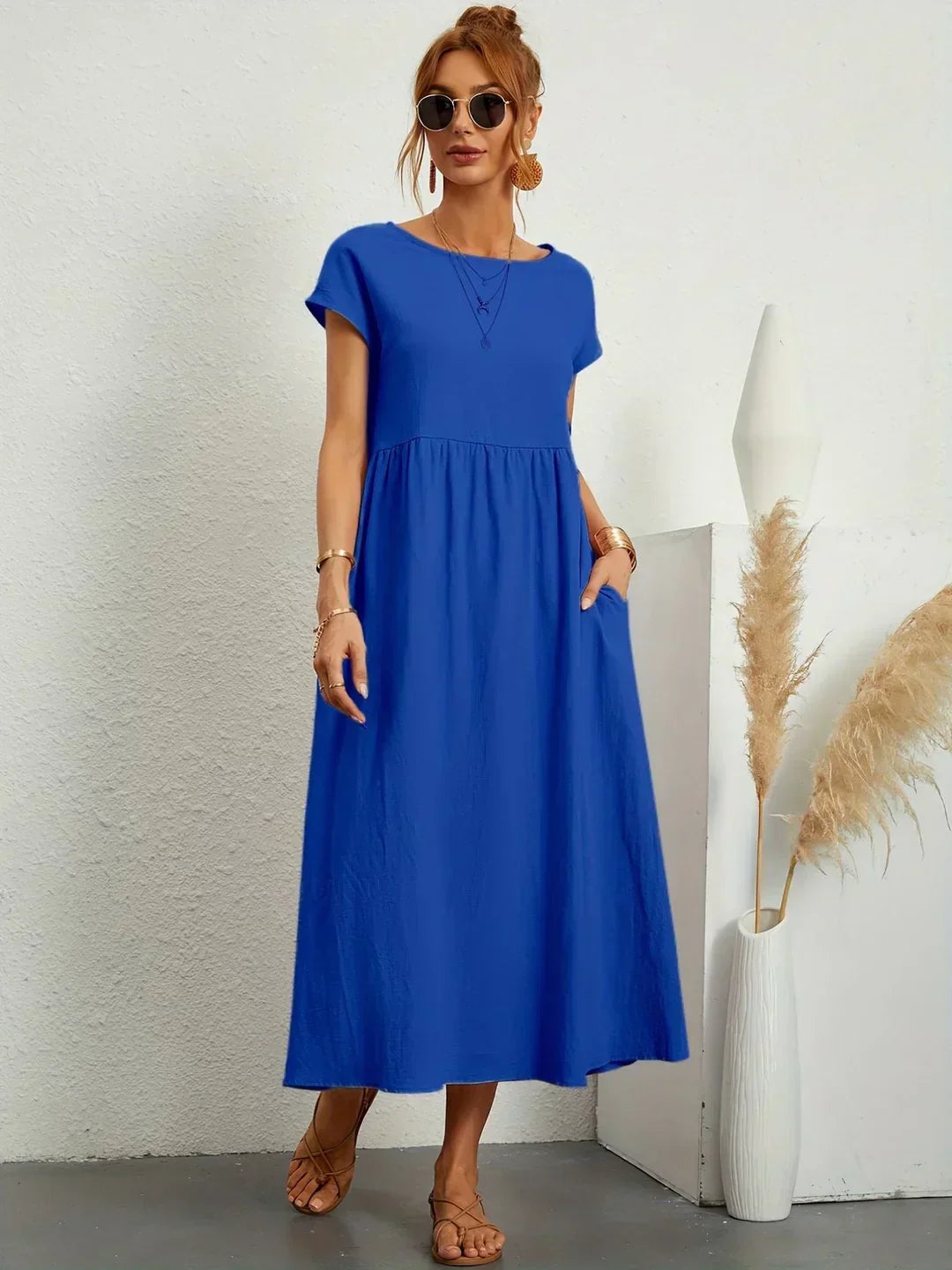 Abito Midi Stile Impero