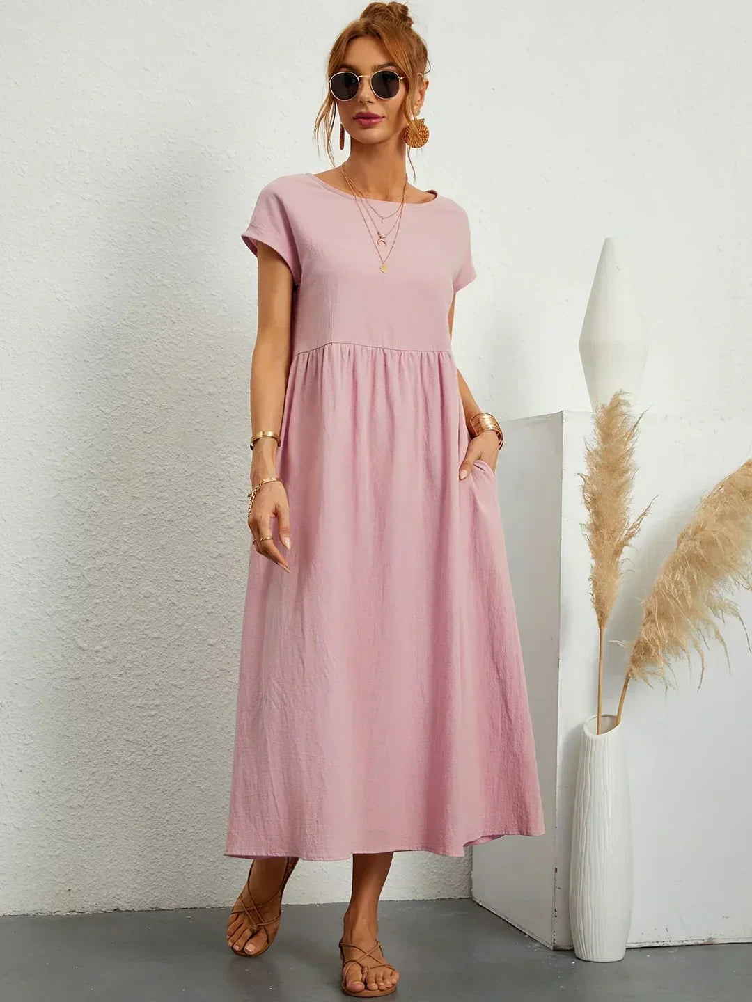 Abito Midi Stile Impero