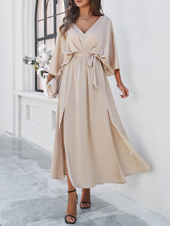 Abito Midi Stile Kimono
