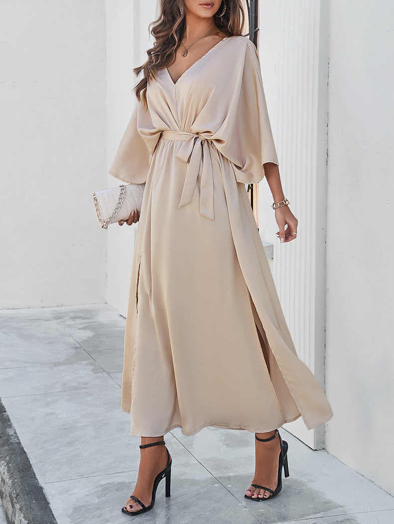 Abito Midi Stile Kimono