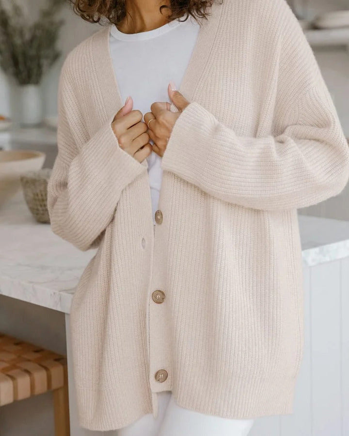 Cardigan Ampio Taglio Rilassato
