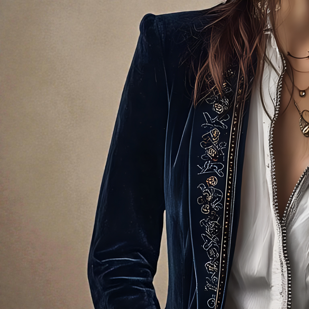 Giacca Elegante con Ricami