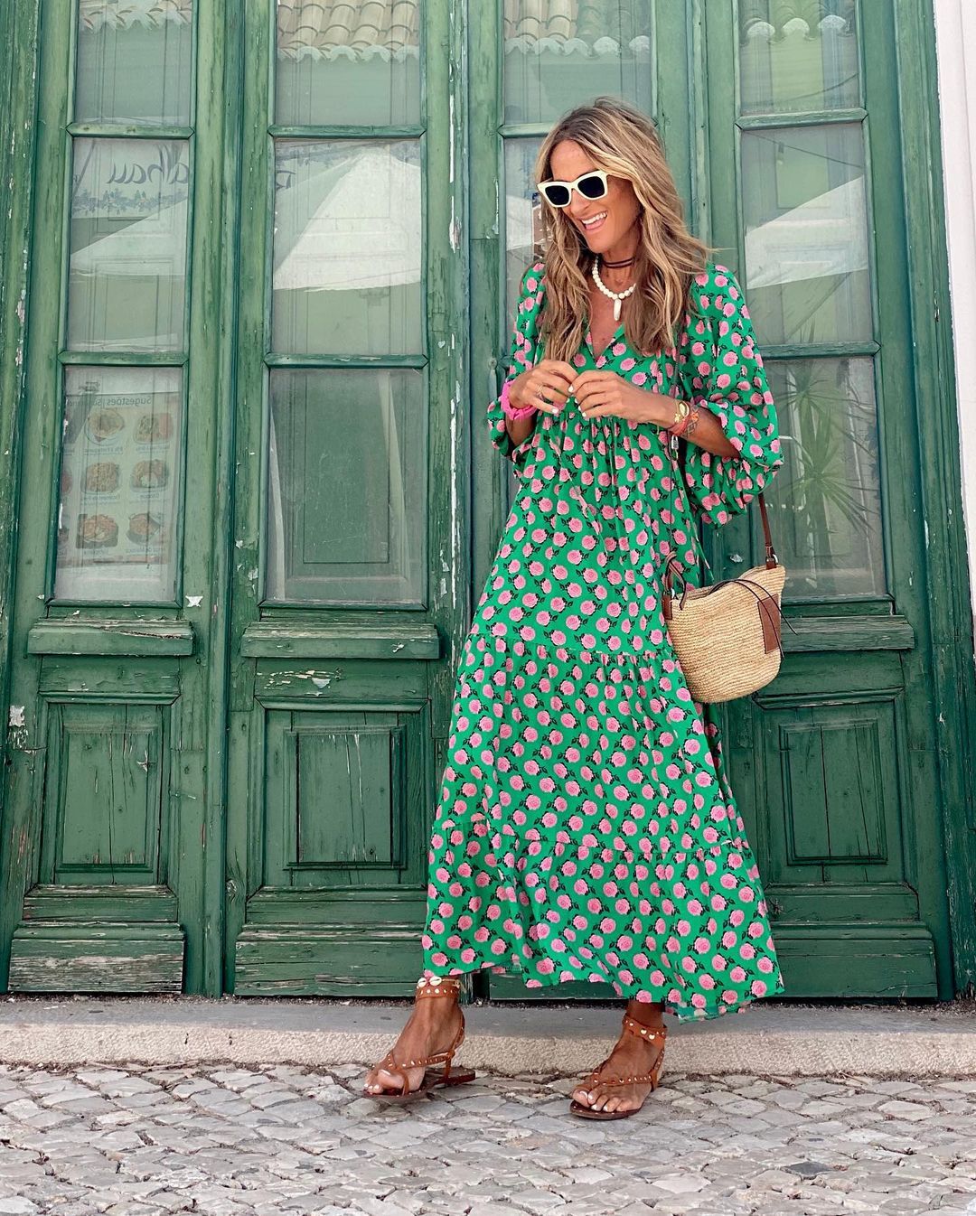 Abito Lungo Stile Boho-Chic