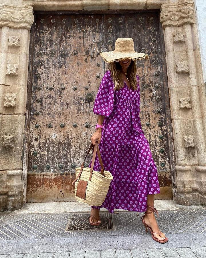Abito Lungo Stile Boho-Chic