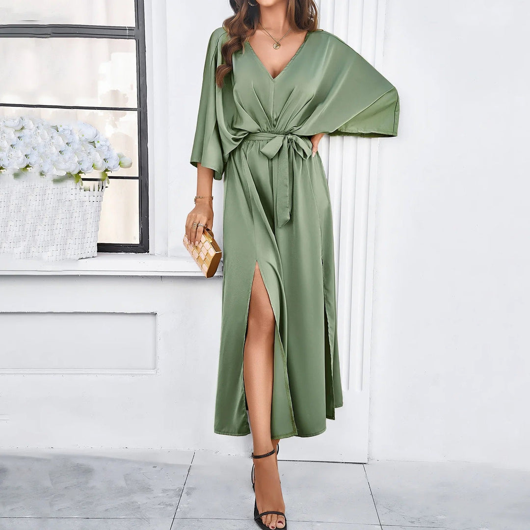 Abito Midi Stile Kimono