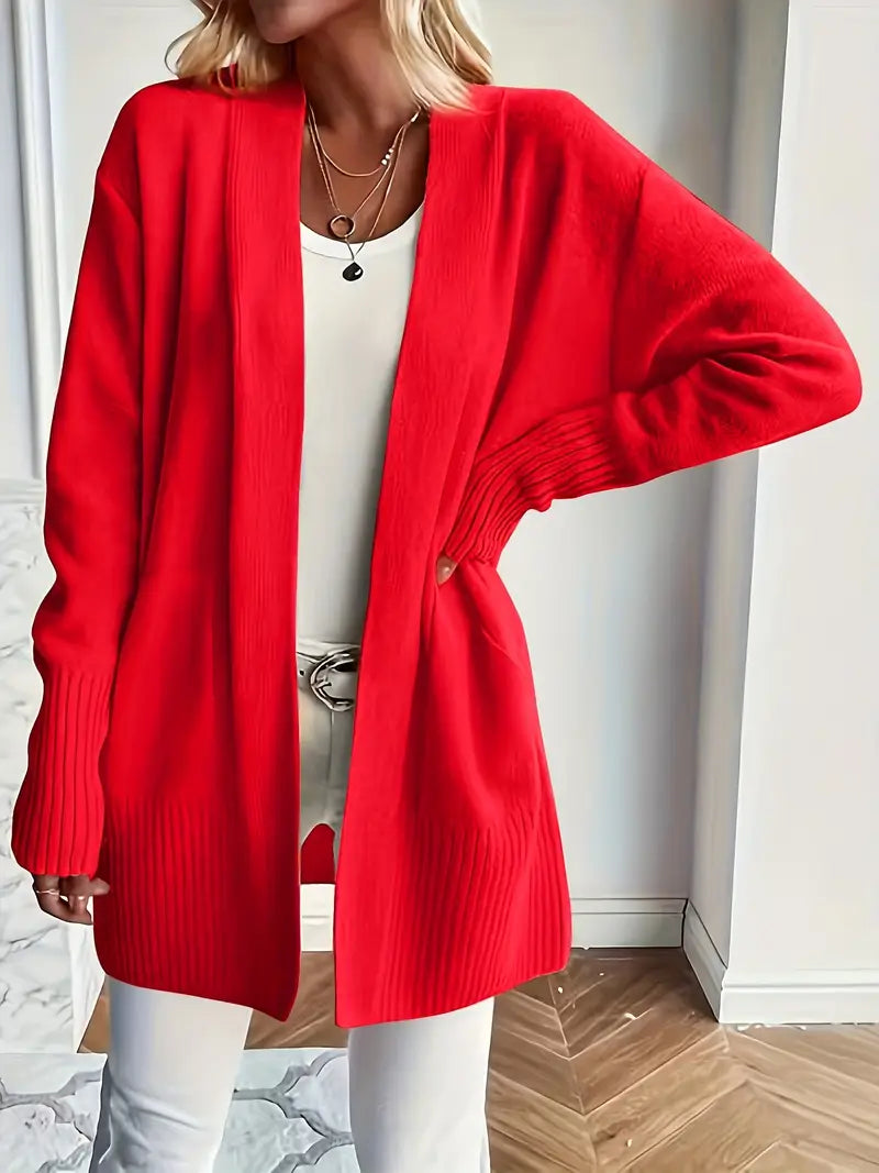 Cardigan Lungo dal Taglio Morbido
