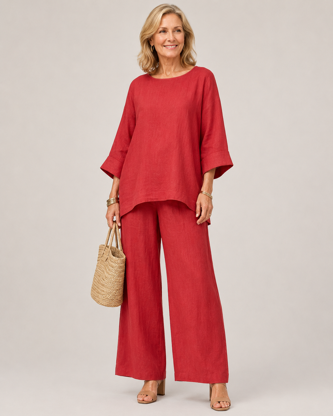 Completo Tunica e Pantalone Largo