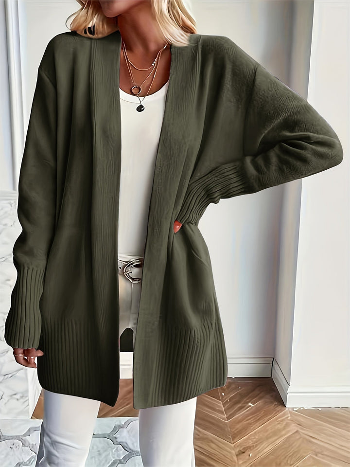 Cardigan Lungo dal Taglio Morbido
