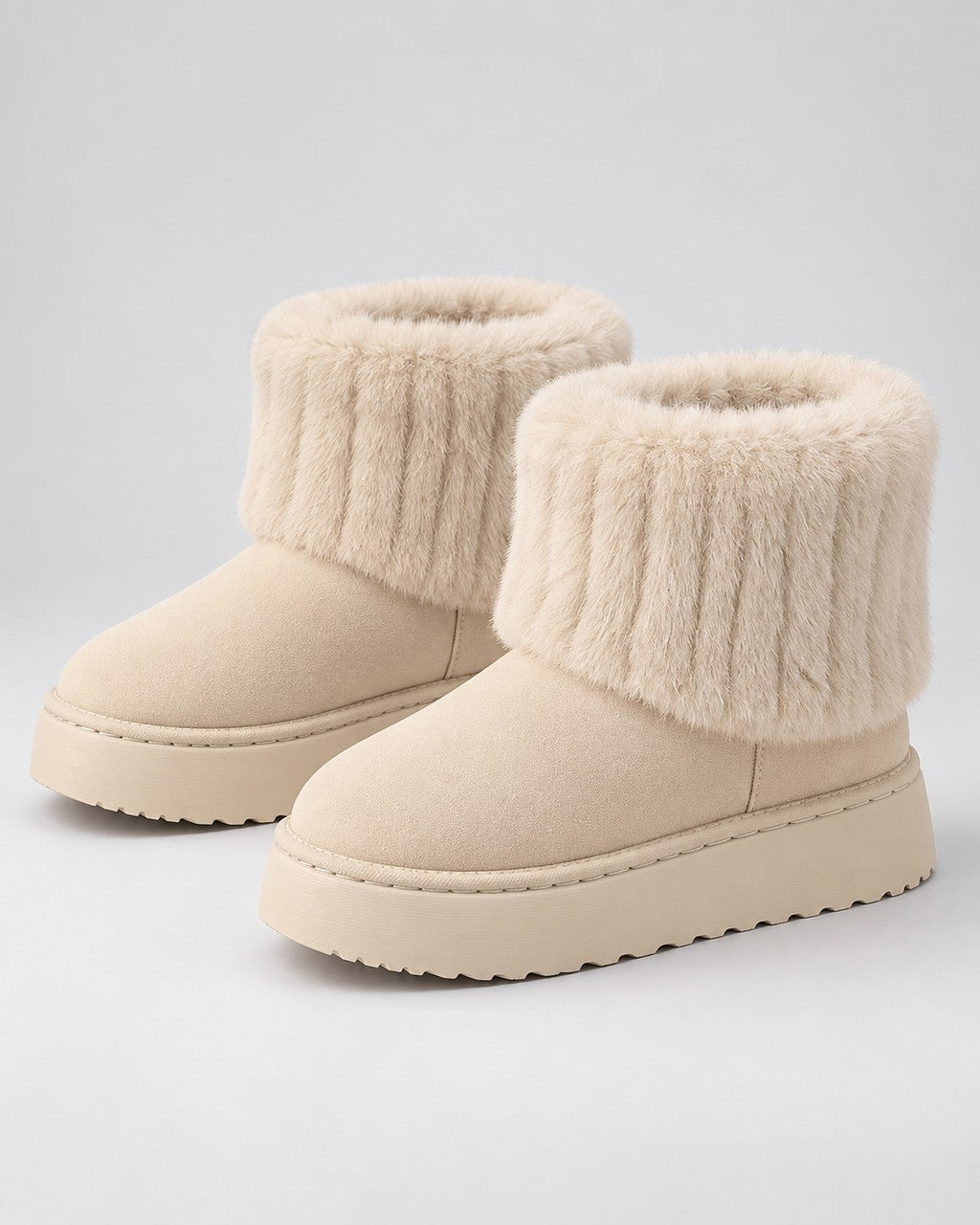 Stivaletti Slip-on con Platform