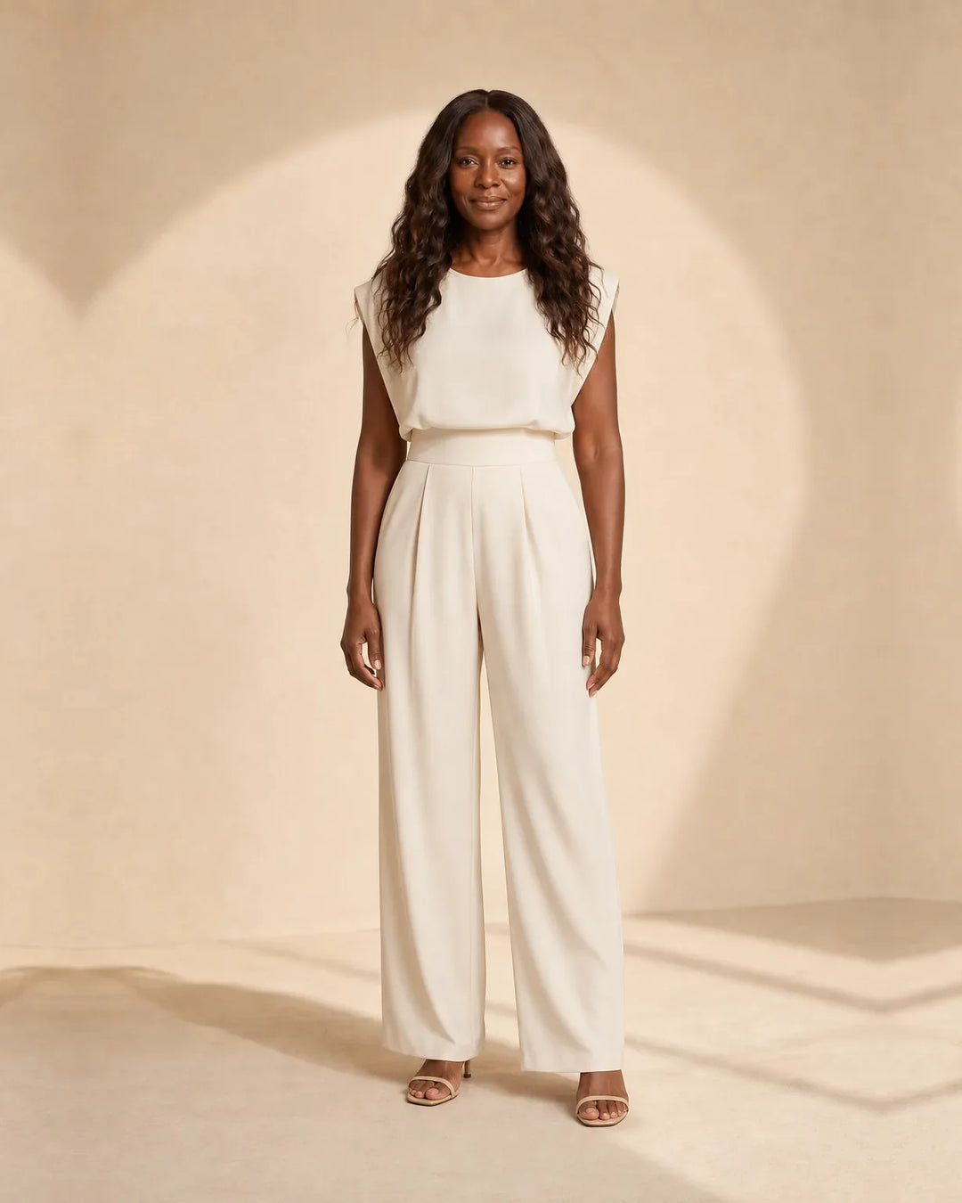 Completo Minimalista con Pantalone Ampio