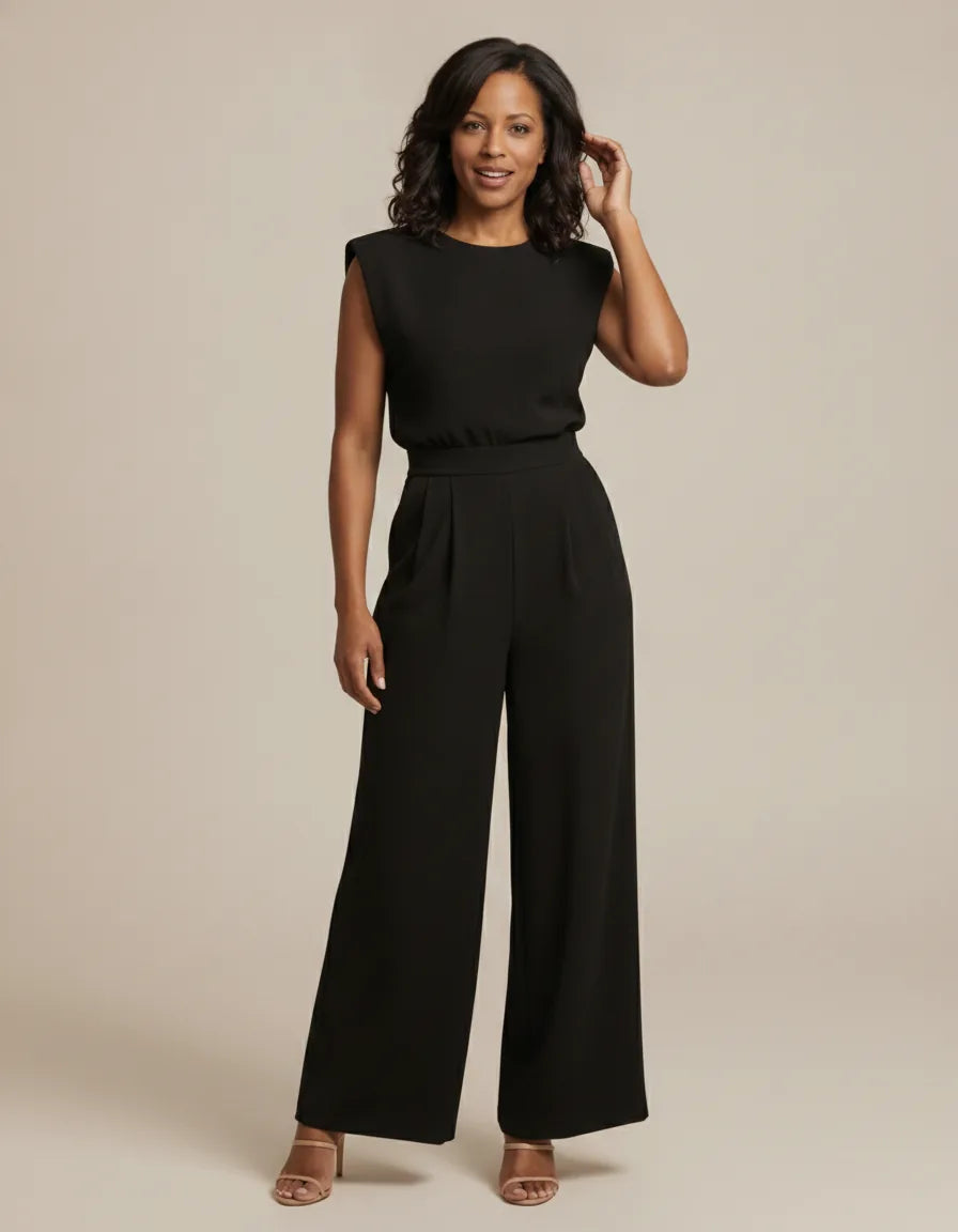 Completo con Top a Spalle Strutturate