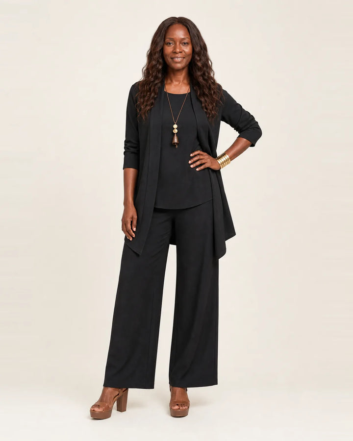Completo Elegante con Cardigan Fluido