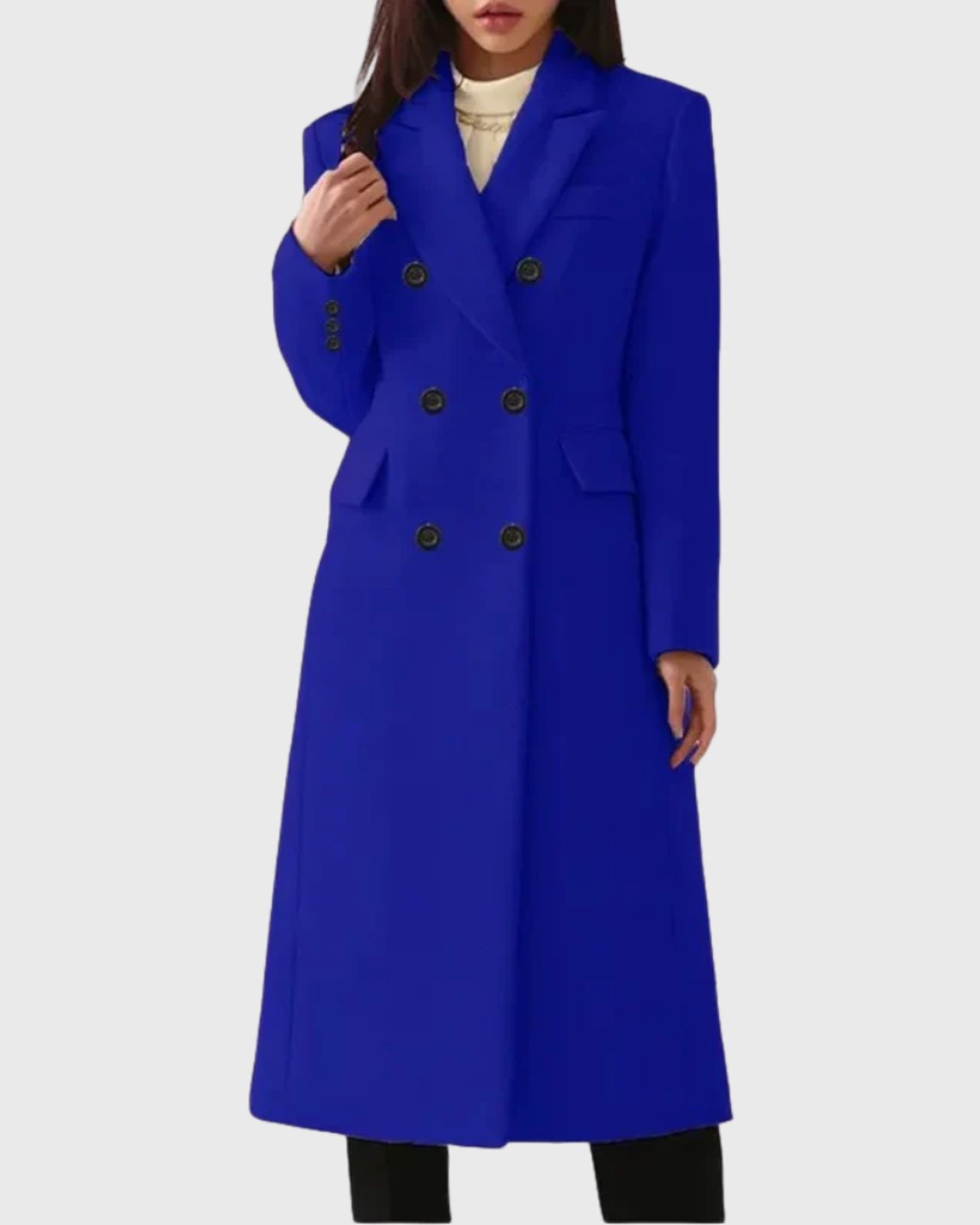Cappotto Lungo Sfiancato