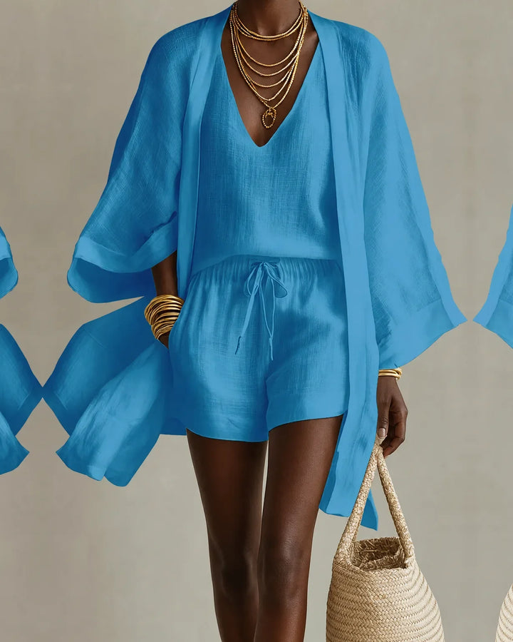 Completo Tre Pezzi con Shorts