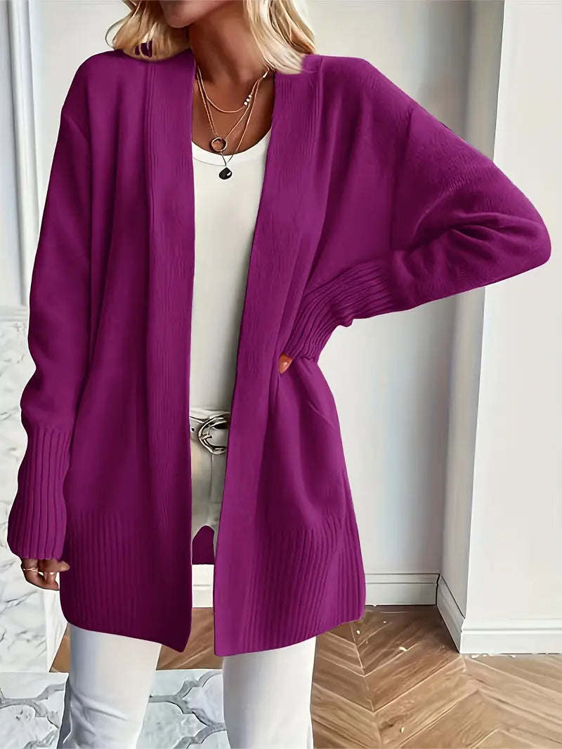 Cardigan Lungo dal Taglio Morbido