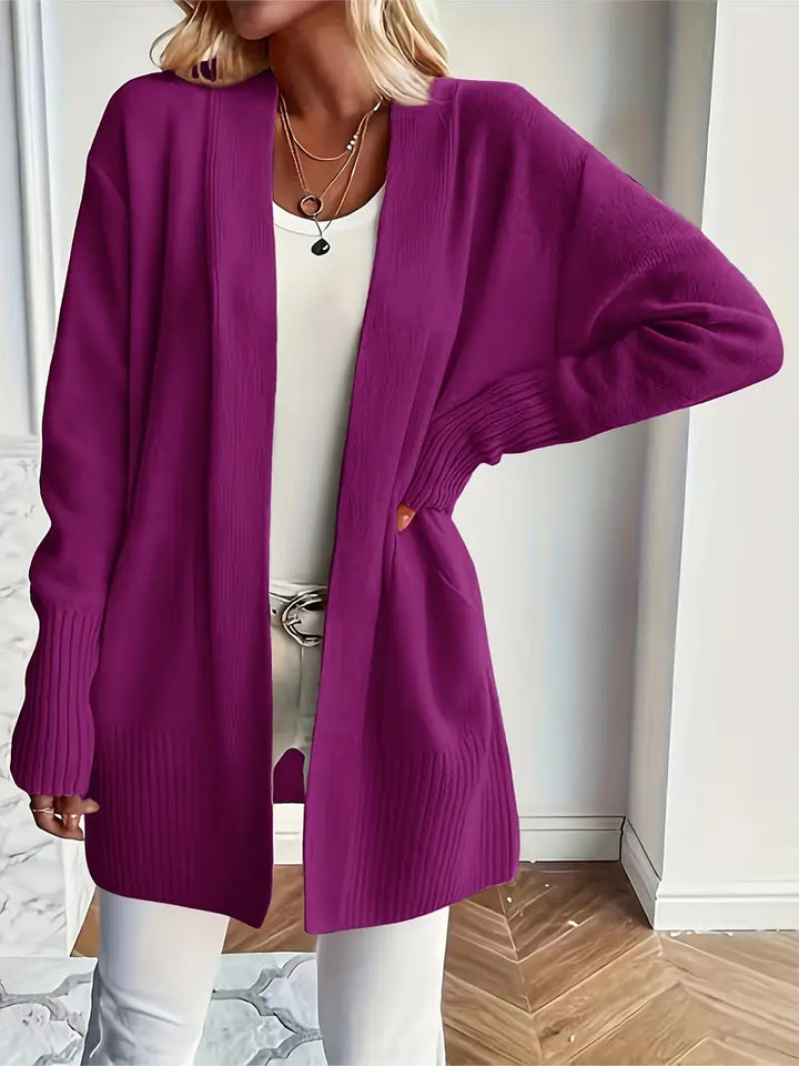 Cardigan Lungo dal Taglio Morbido
