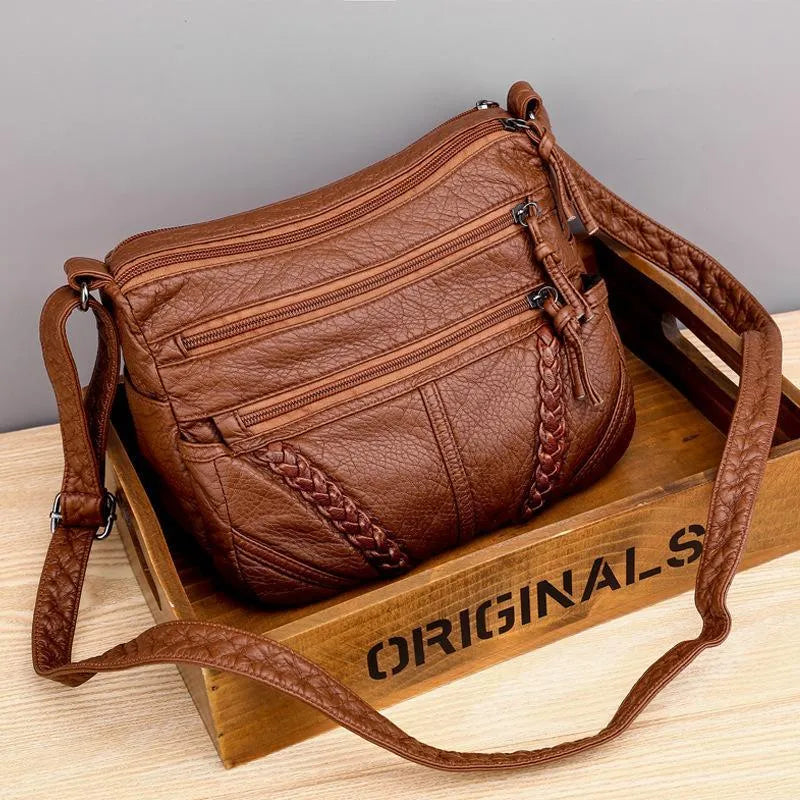 Borsa a Tracolla con Trecce