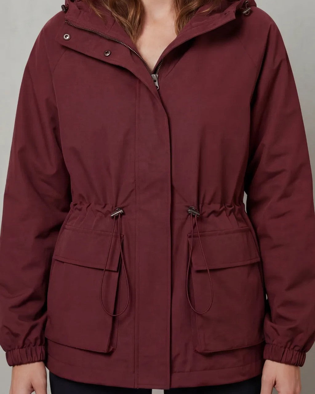 Giacca Utility con Cappuccio