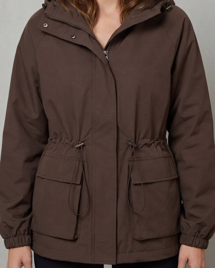 Giacca Utility con Cappuccio