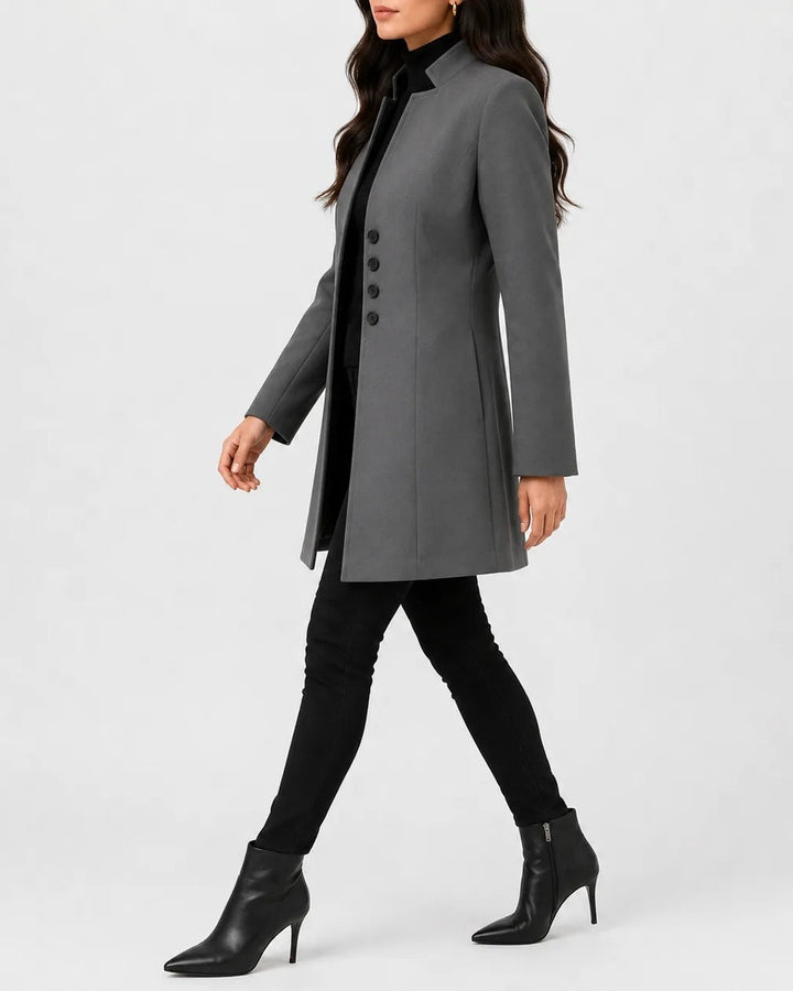 Cappotto con Collo alla Coreana
