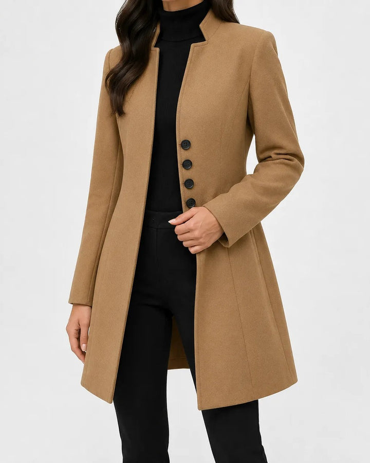 Cappotto con Collo alla Coreana