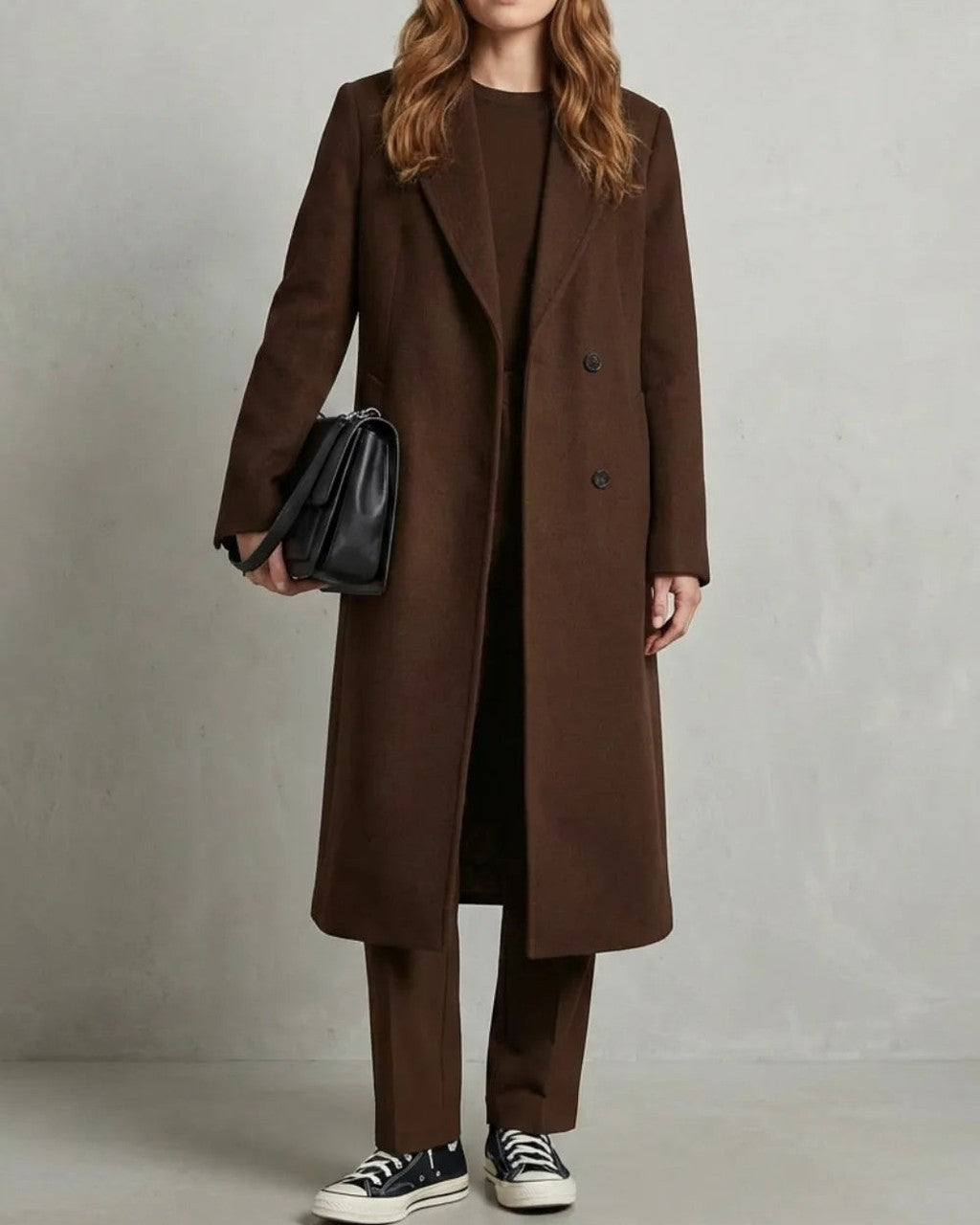 Cappotto Essenziale Doppio Petto