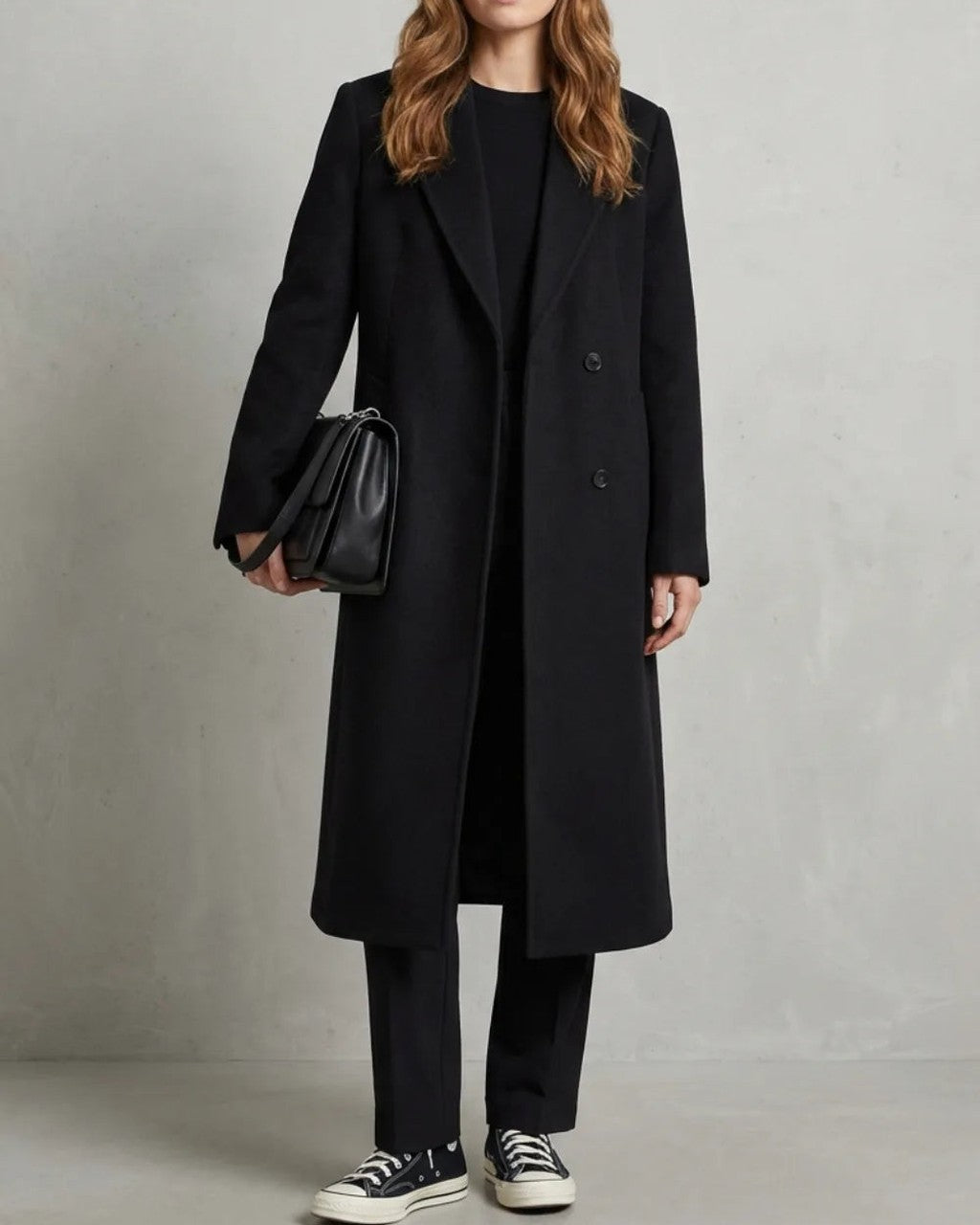 Cappotto Essenziale Doppio Petto